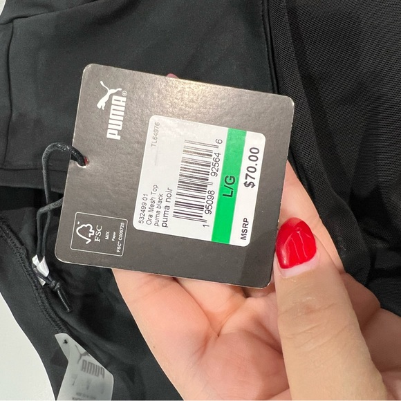 New Puma Ora Mesh Women's Basketball Top - Picture 6 of 6